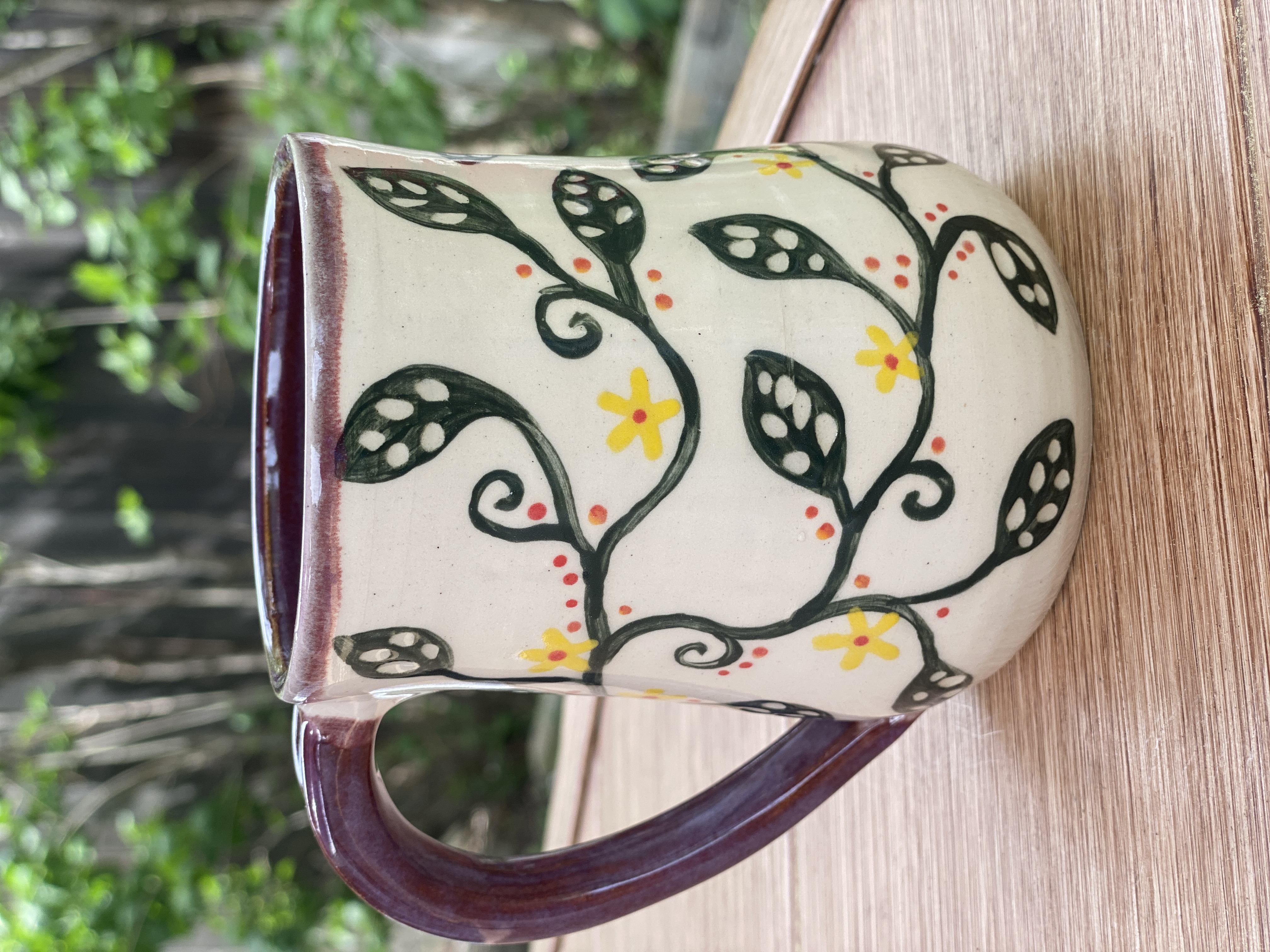 Vine Mug, 15 oz