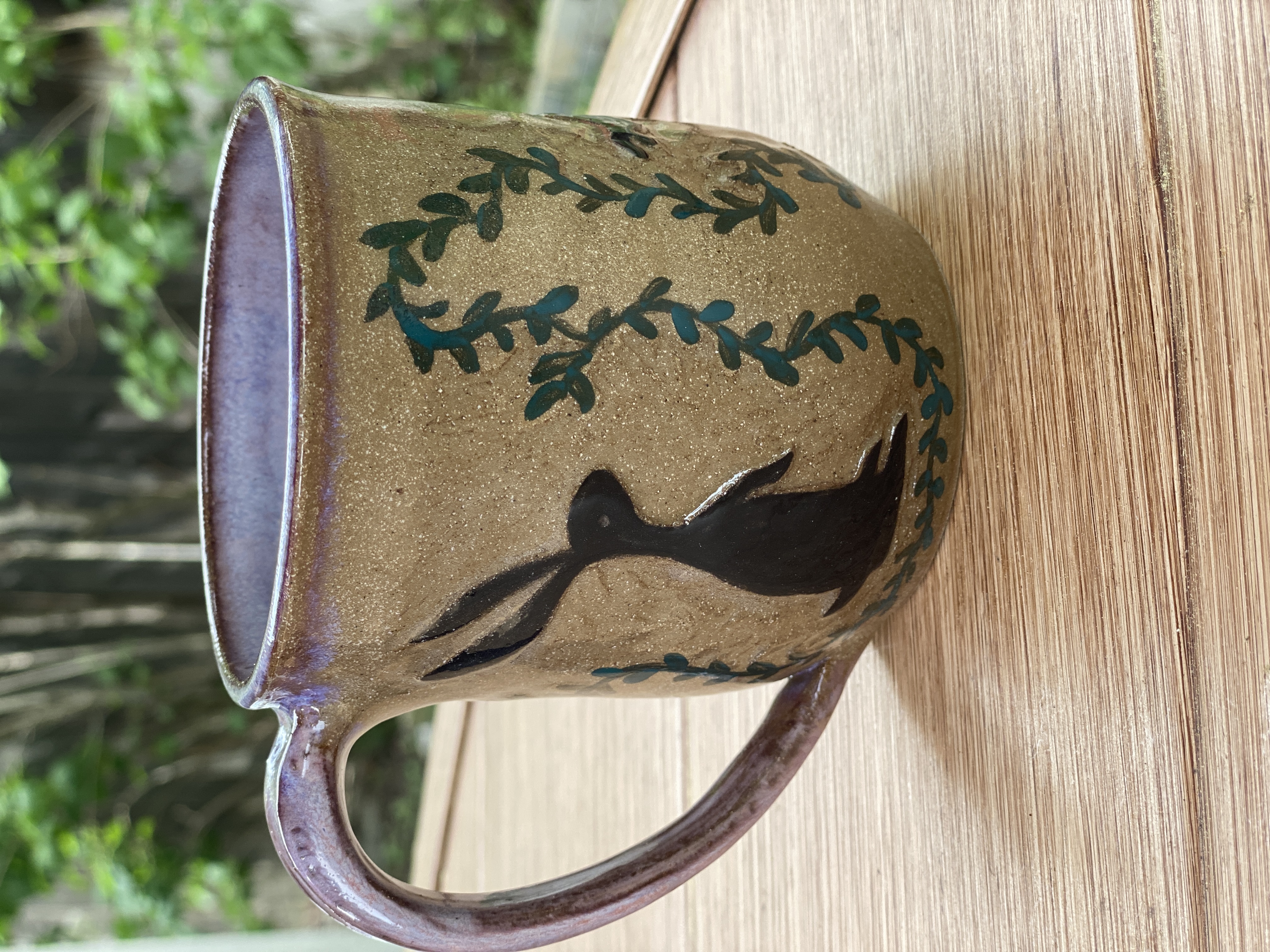 Rabbit mug, 15 oz