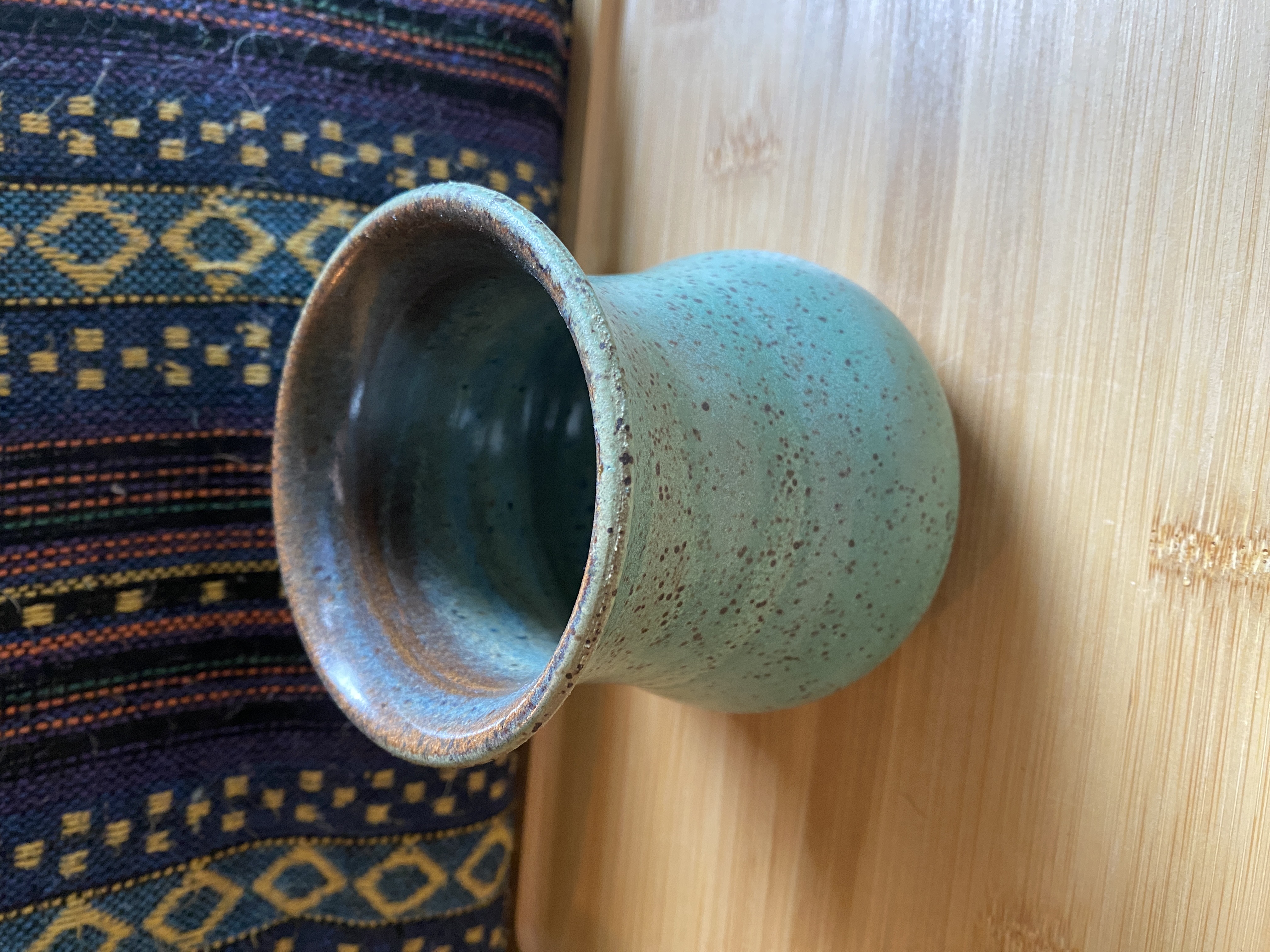 Handmade Green Vase