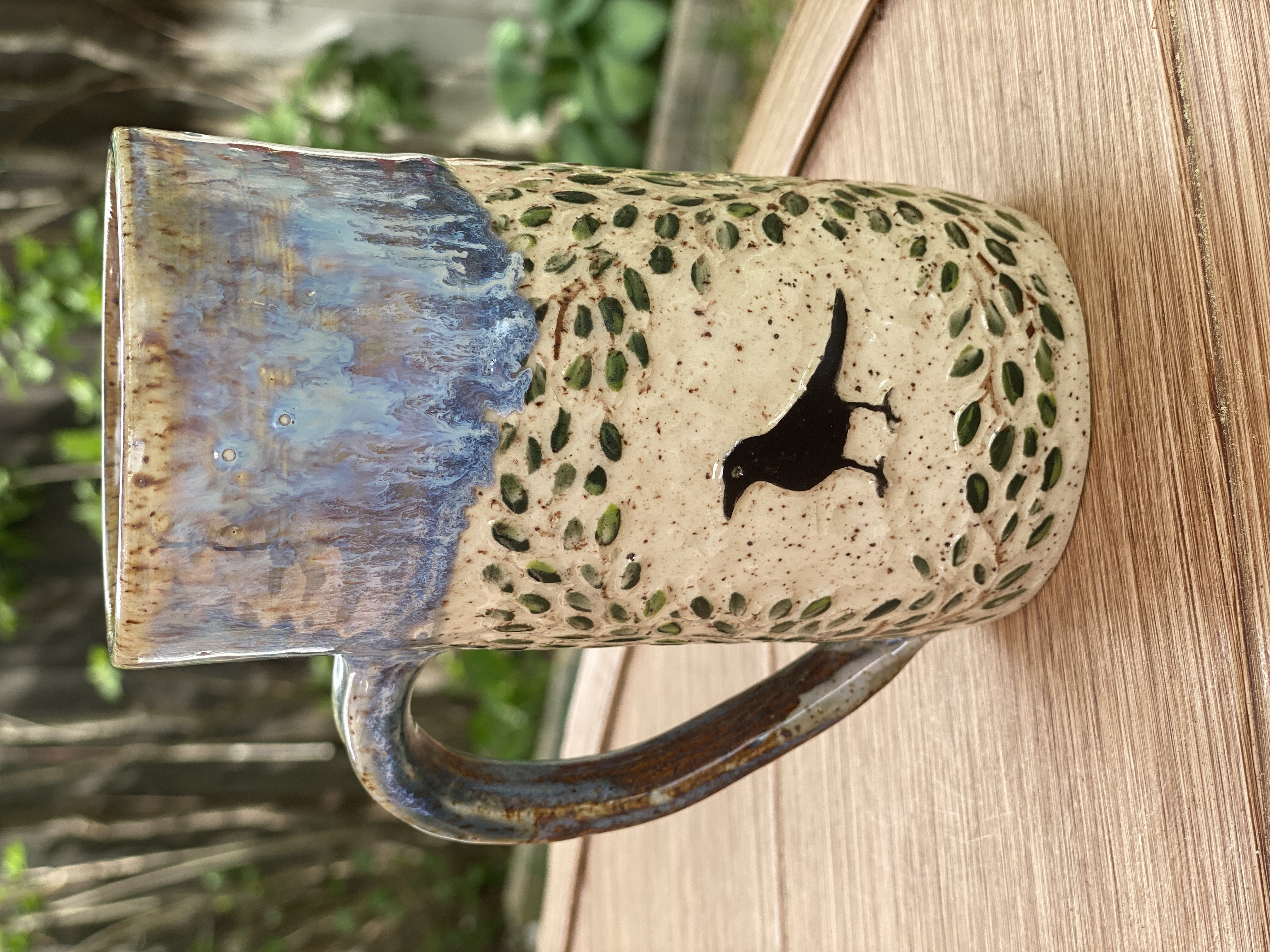 Tall Crow Mug, 12 oz 