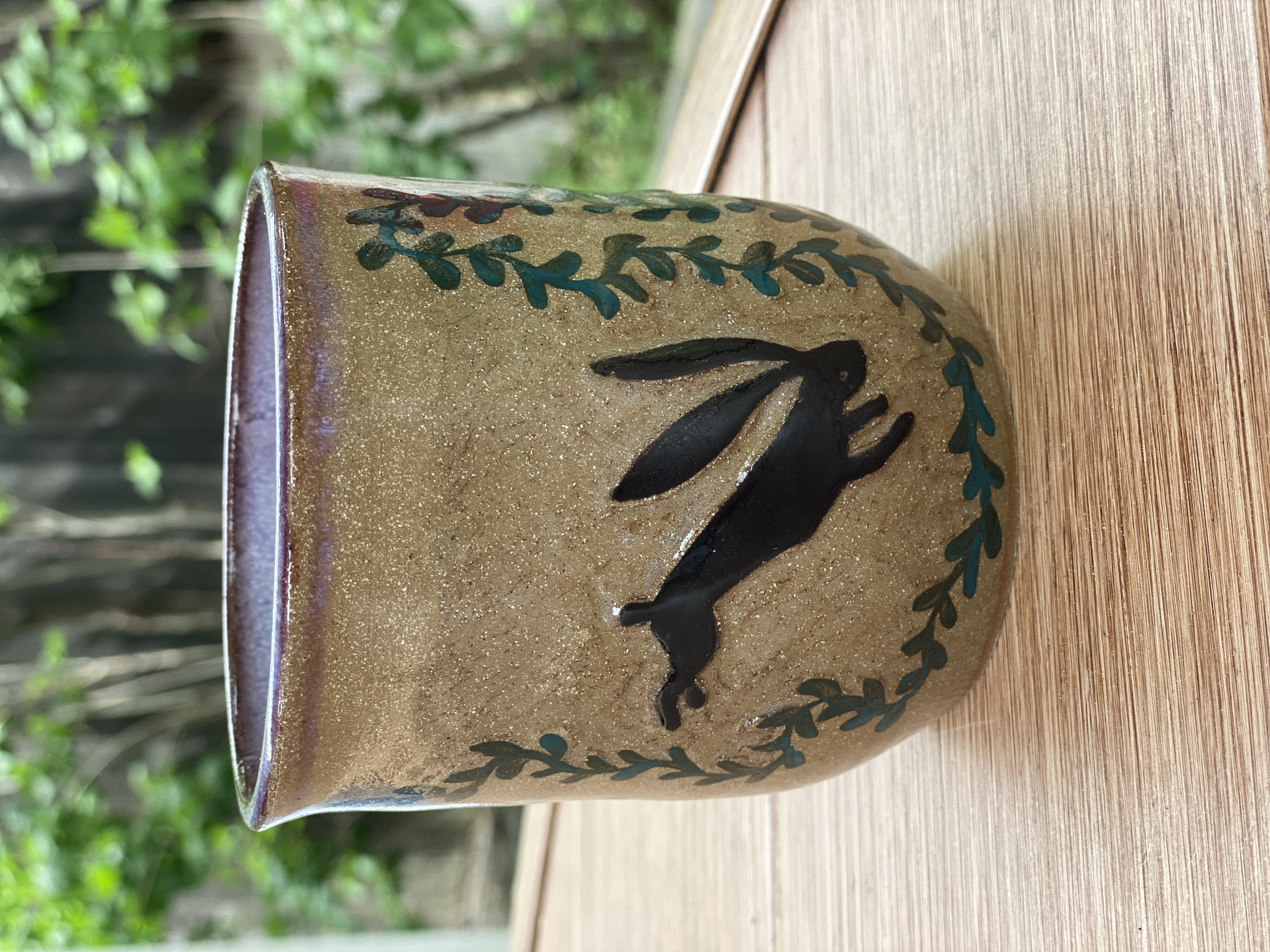 Rabbit mug, 15 oz