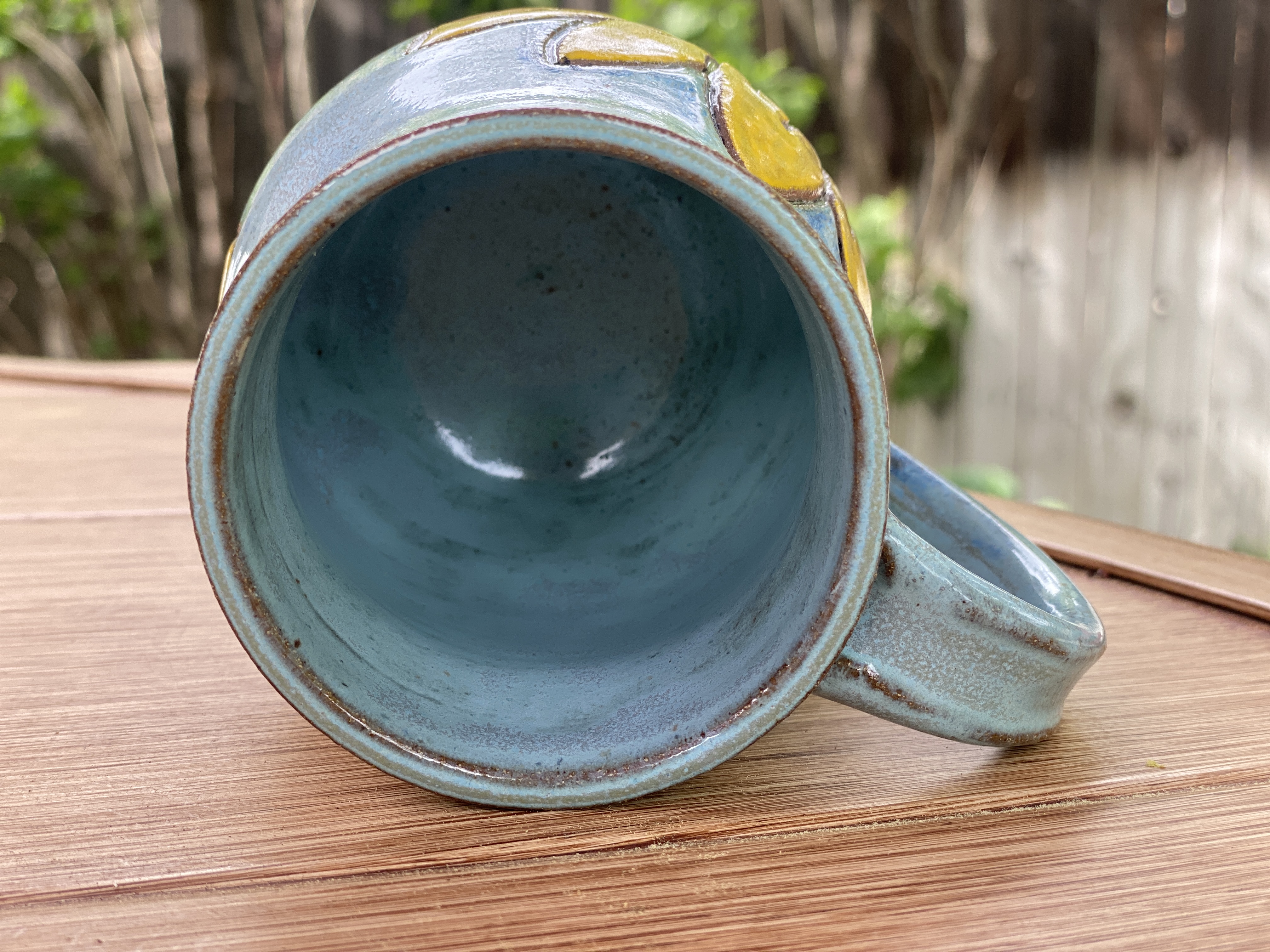 Sunflower Mug, 14 oz