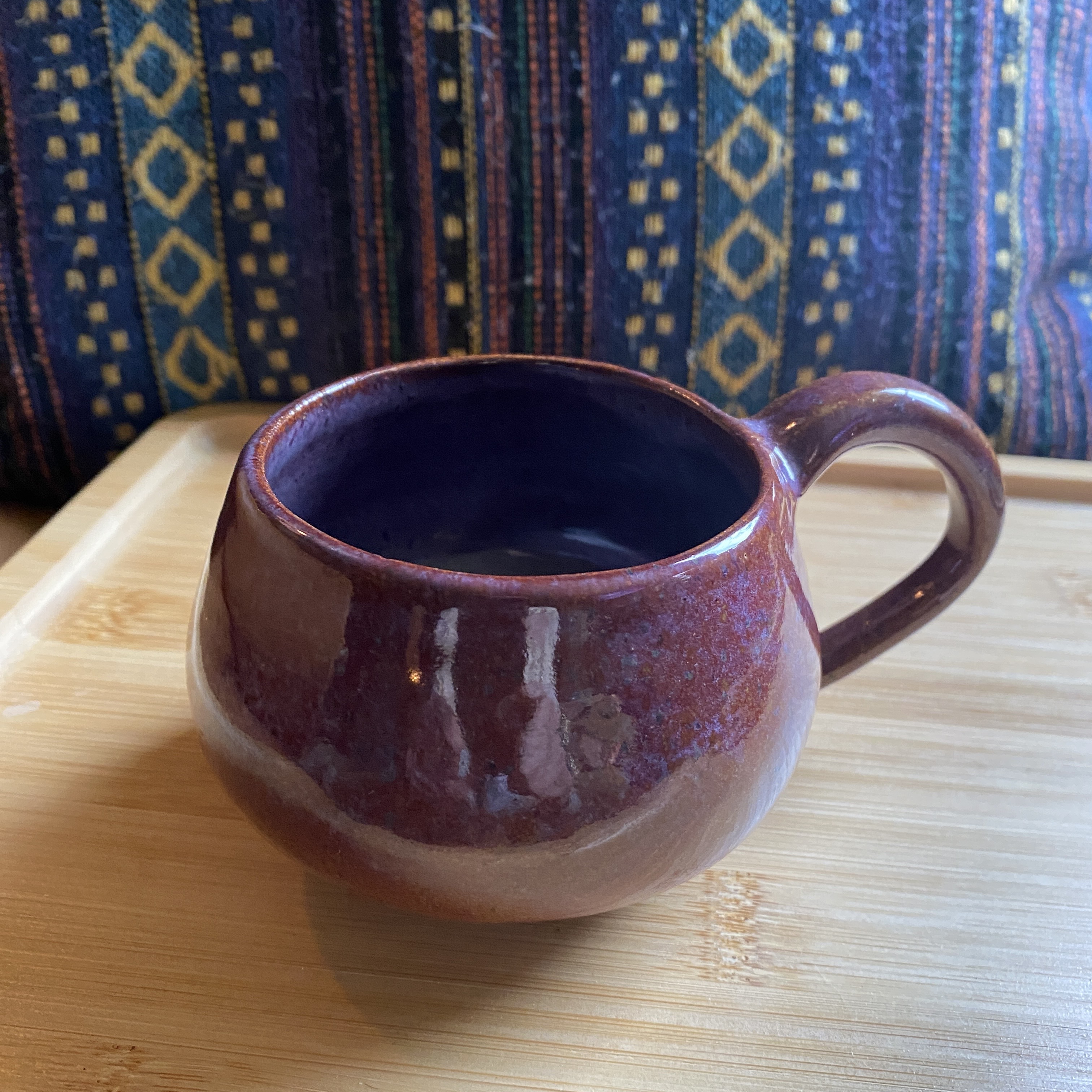 Handmade Purple Mug, 10oz