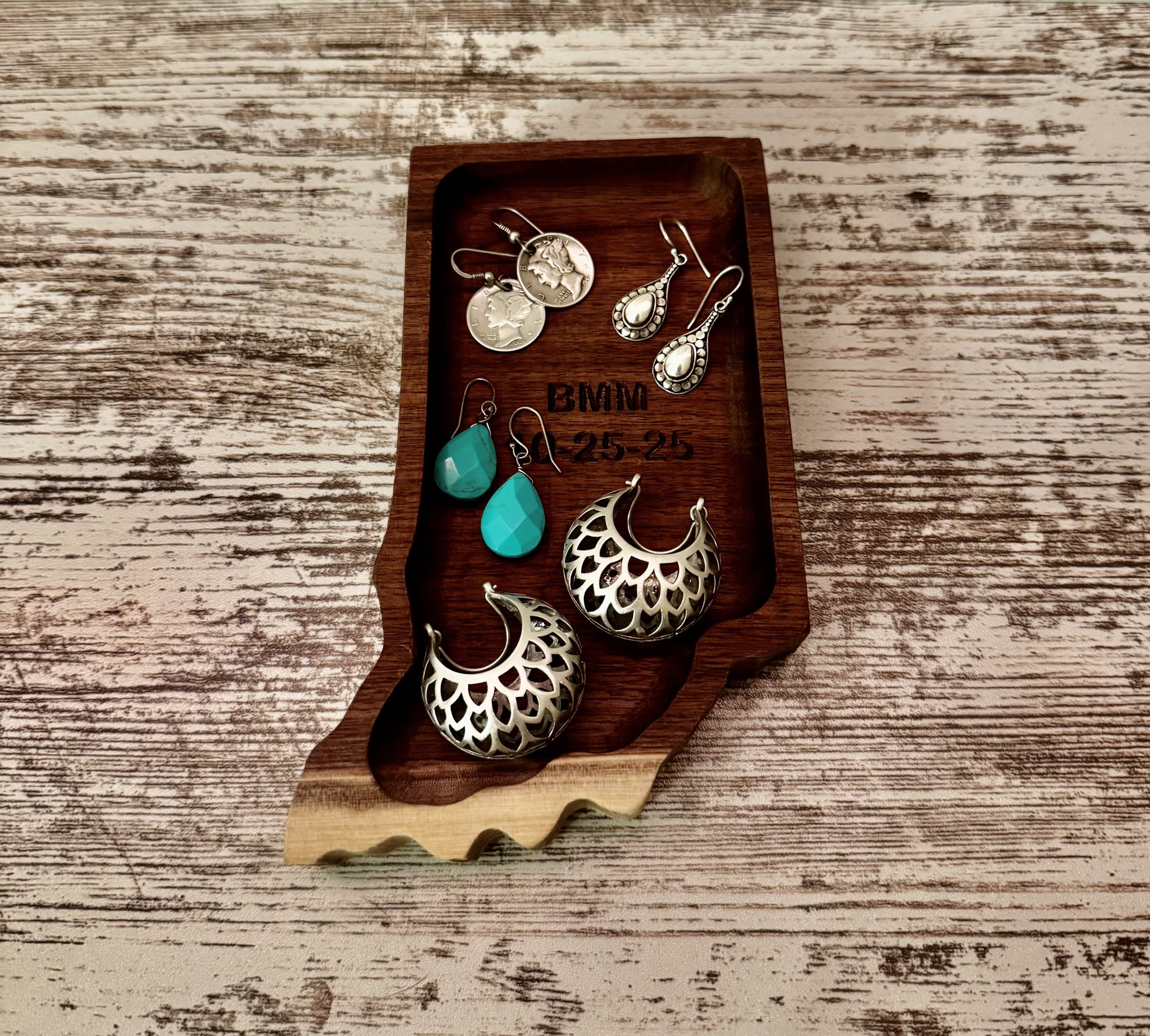 Indiana Walnut catchall