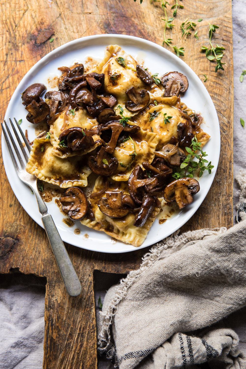 Mushroom Ravioli