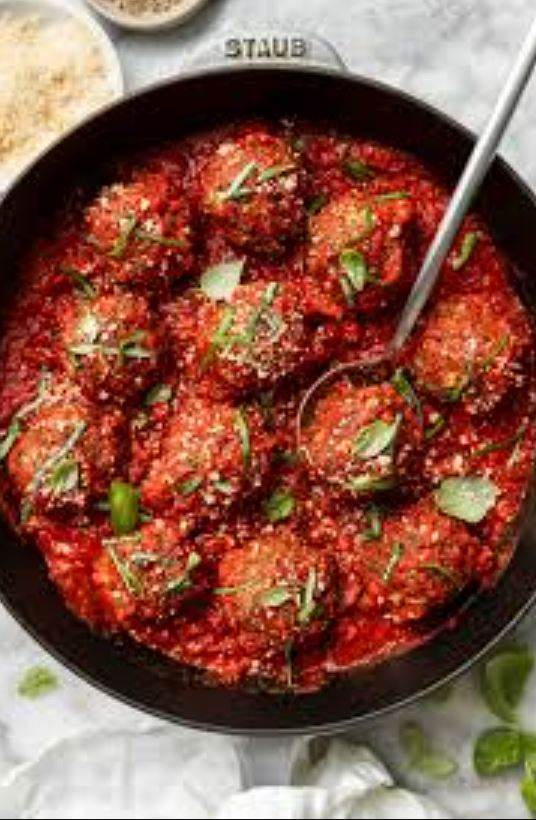 Homemade Italian Meatballs