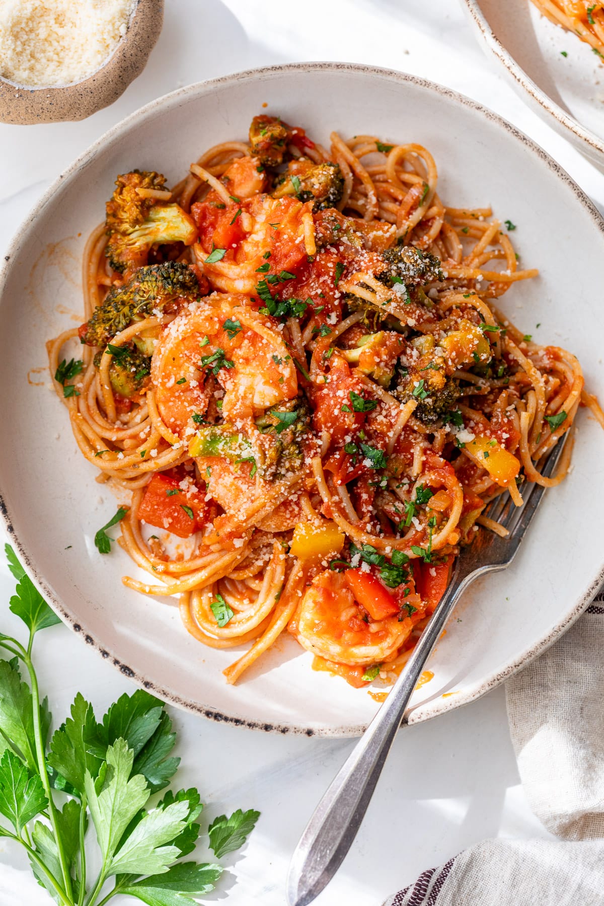 Killer Spaghetti with Shrimp