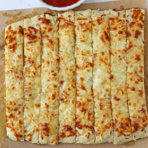 Cheesy Garlic Focaccia Fingers