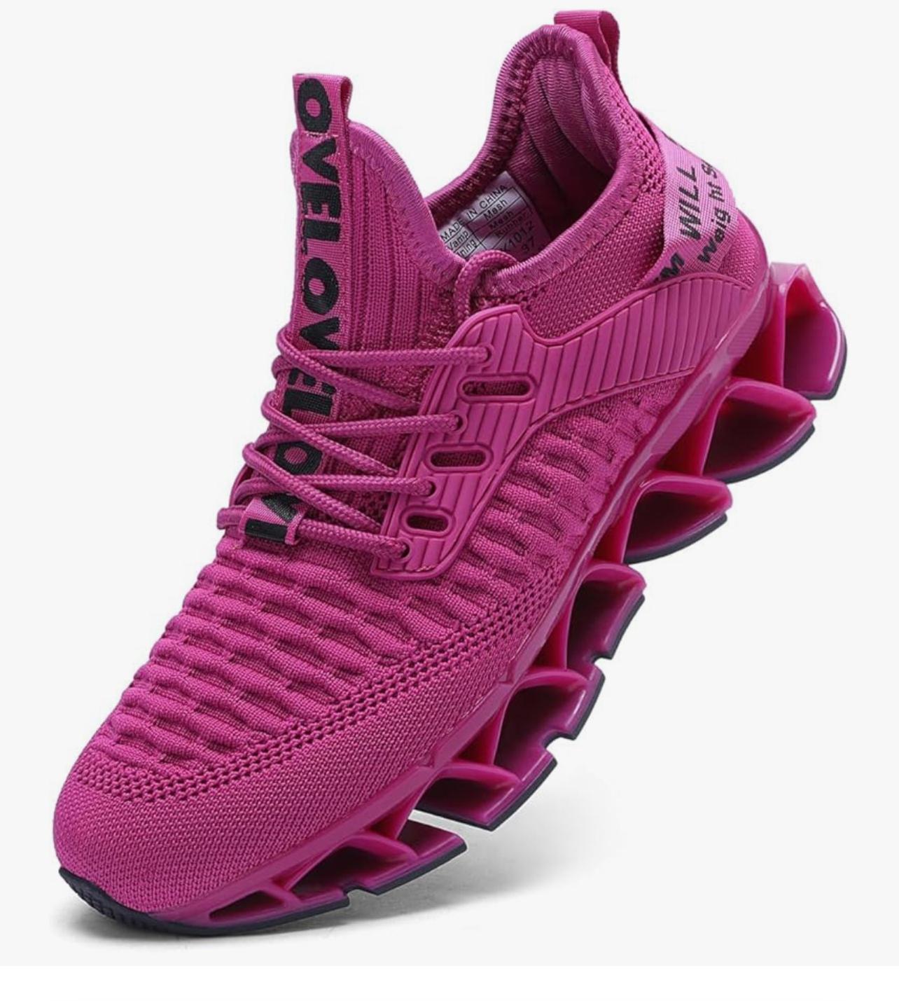 Fashionable Pink Running Shoe
