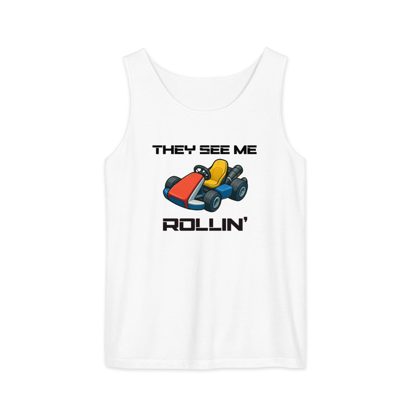 They See Me Rollin' Unisex Tank Top