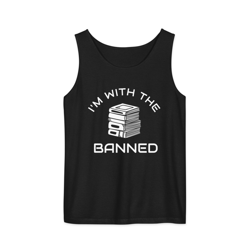 I'm With The Banned Unisex Tank Top