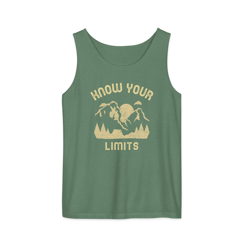 Know Your Limits Unisex Tank Top