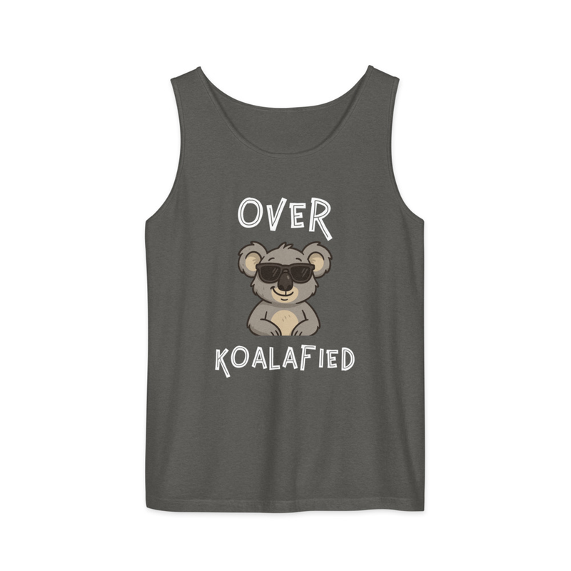 Over-Koalafied Unisex Tank Top