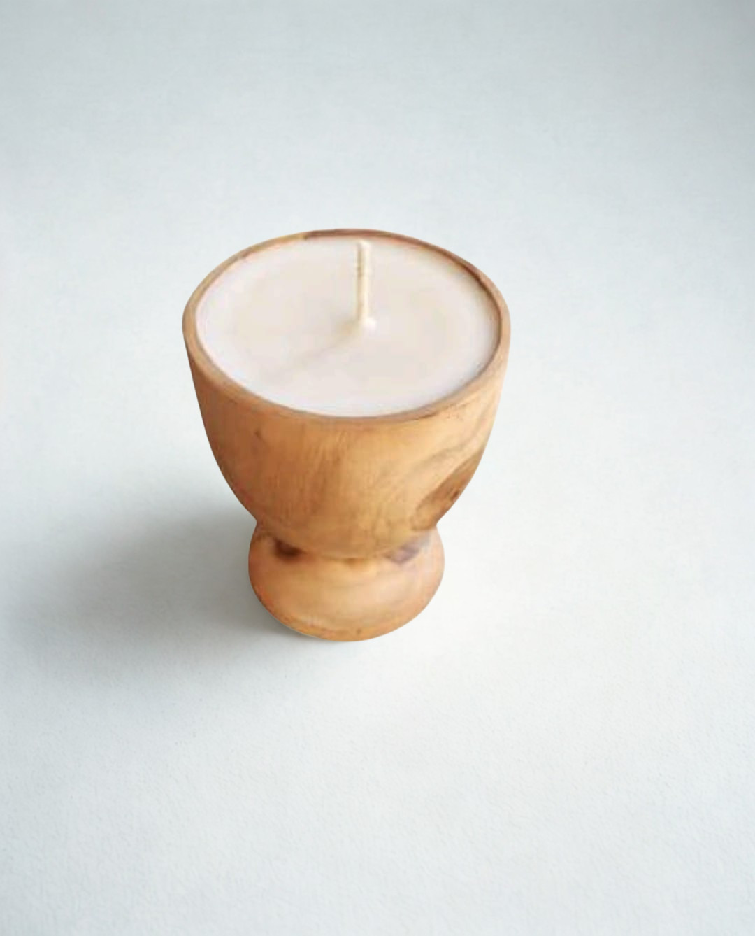 Wooden Cup Candle