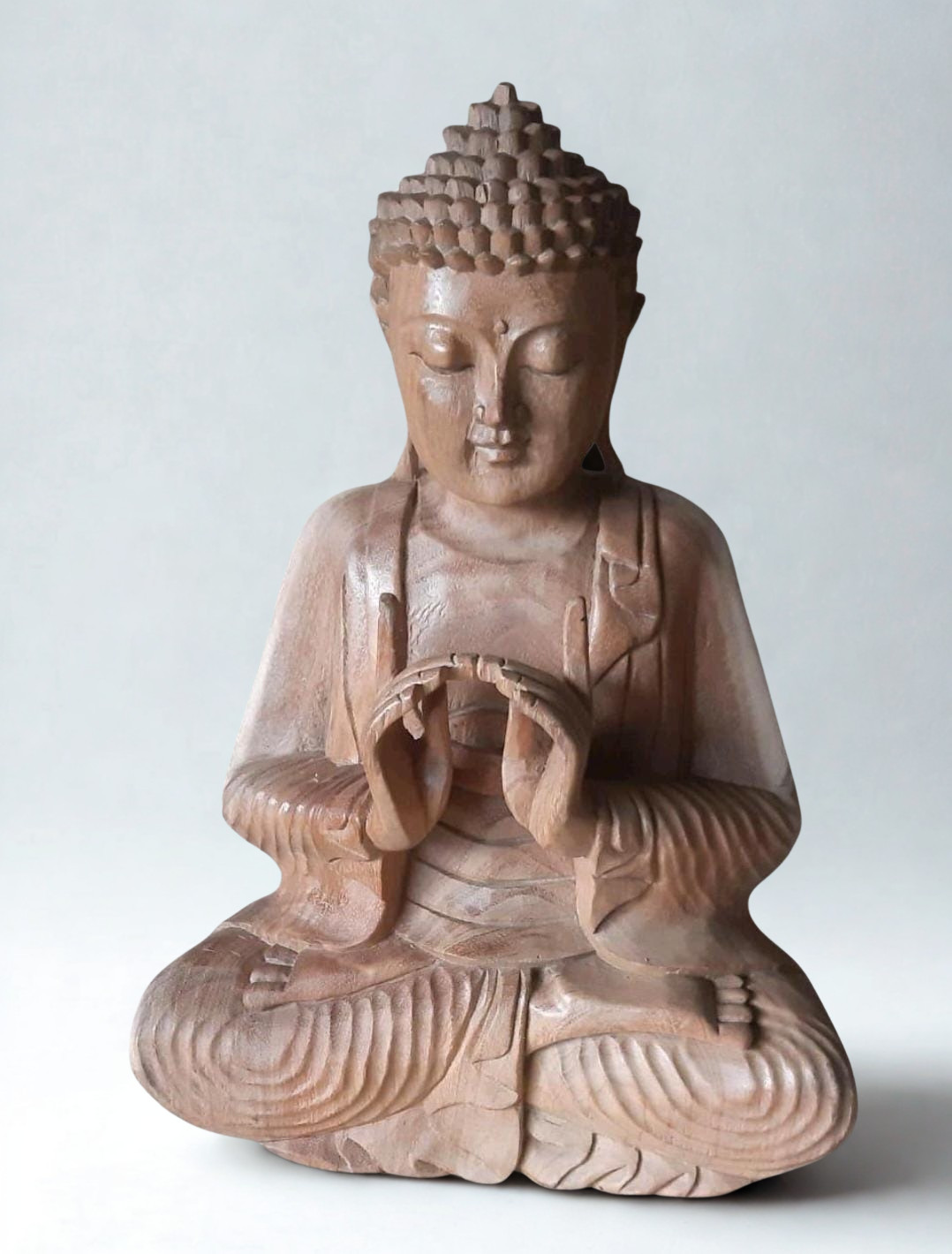 Wooden Buddha Statue