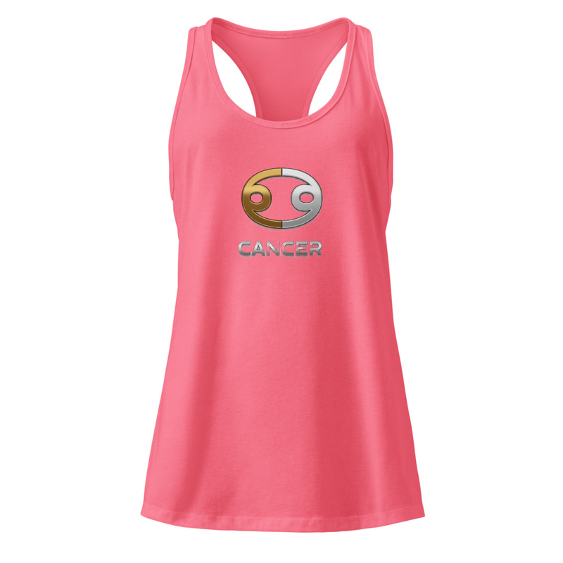 Cancer Women’s fitted racerback tank top