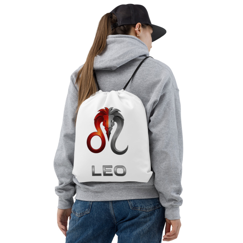 Leo Drawstring bag
