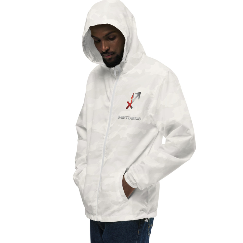 Sagittarius Unisex lightweight zip up windbreaker