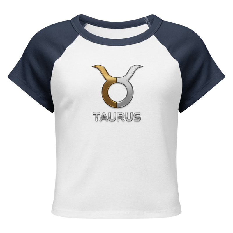 Taurus Women’s micro rib raglan baby tee