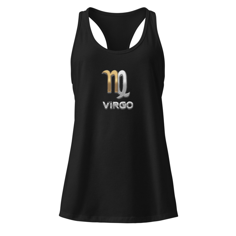 Virgo Women’s fitted racerback tank top