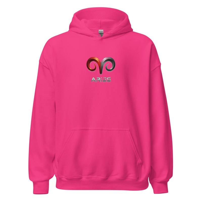 Aries Hoodie in Pink