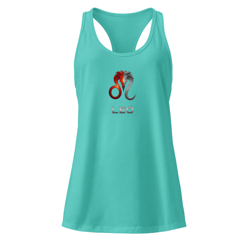 Leo Women’s fitted racerback tank top