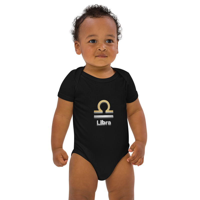 Libra Organic cotton baby bodysuit