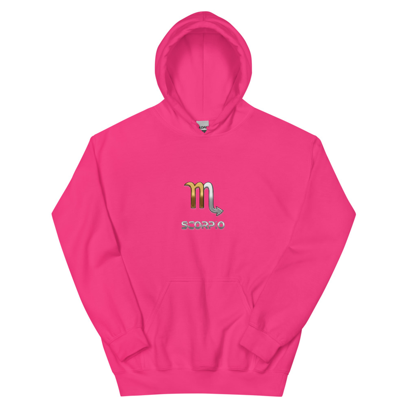 Scorpio Pink Hoodie