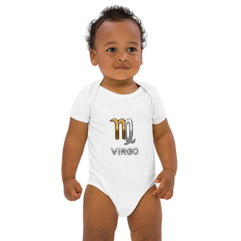 Virgo Organic cotton baby bodysuit