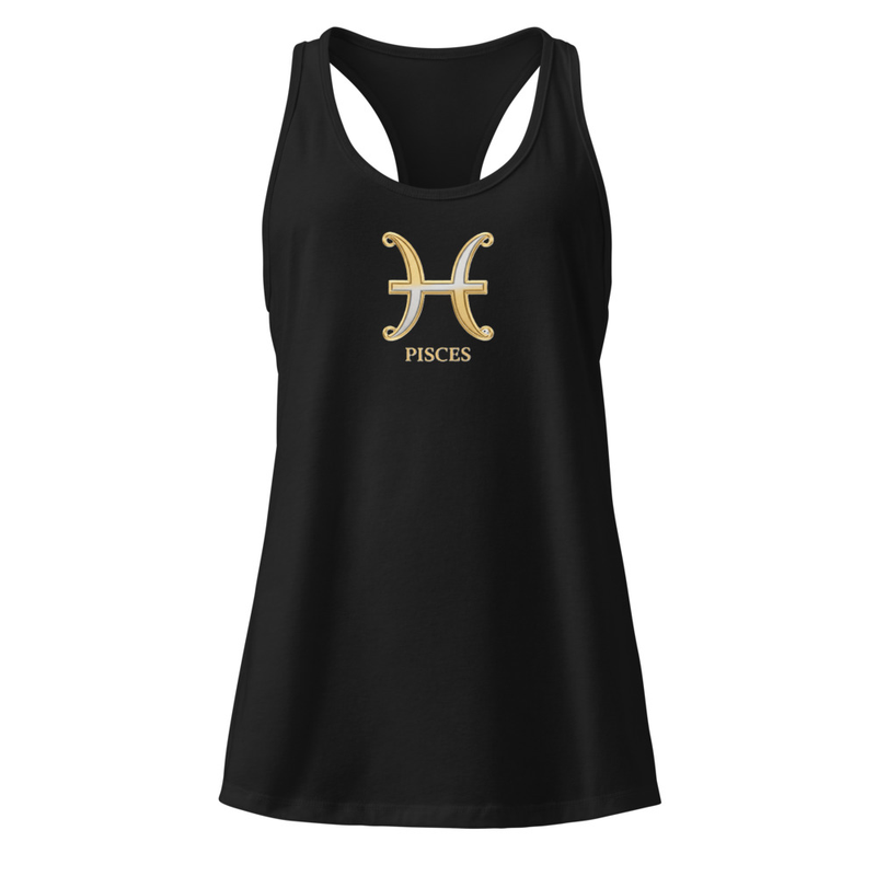 Pisces Women’s fitted racerback tank top