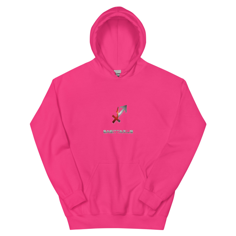 Sagittarius Pink Hoodie