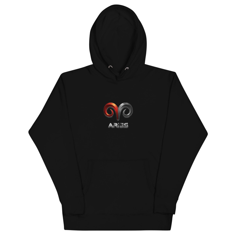 Aries Hoodie in Black
