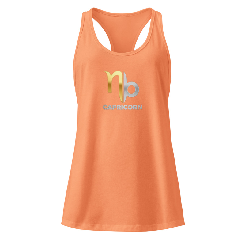 Capricorn Women’s fitted racerback tank top