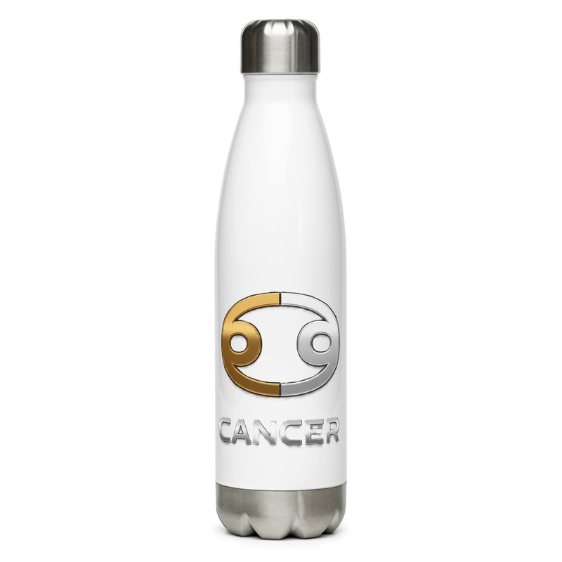 Cancer Stainless steel water bottle