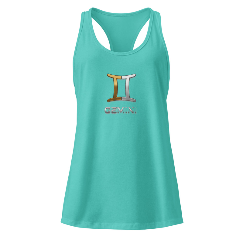 Gemini Women’s fitted racerback tank top