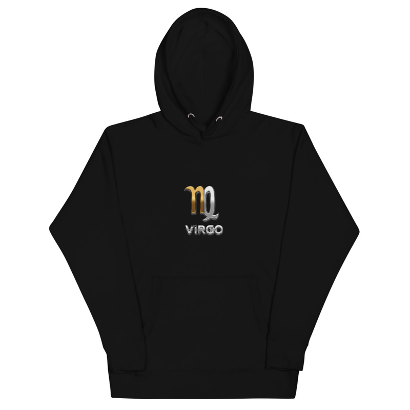 Virgo Black Hoodie