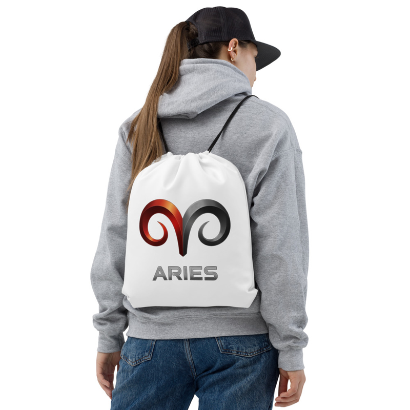 Aries Drawstring bag