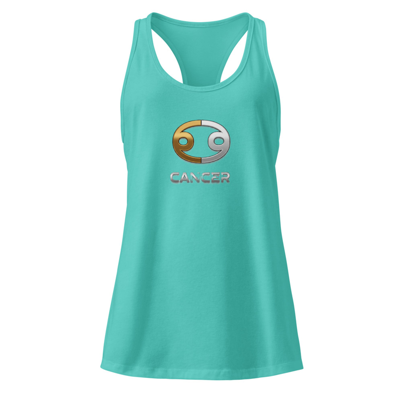 Cancer Women’s fitted racerback tank top