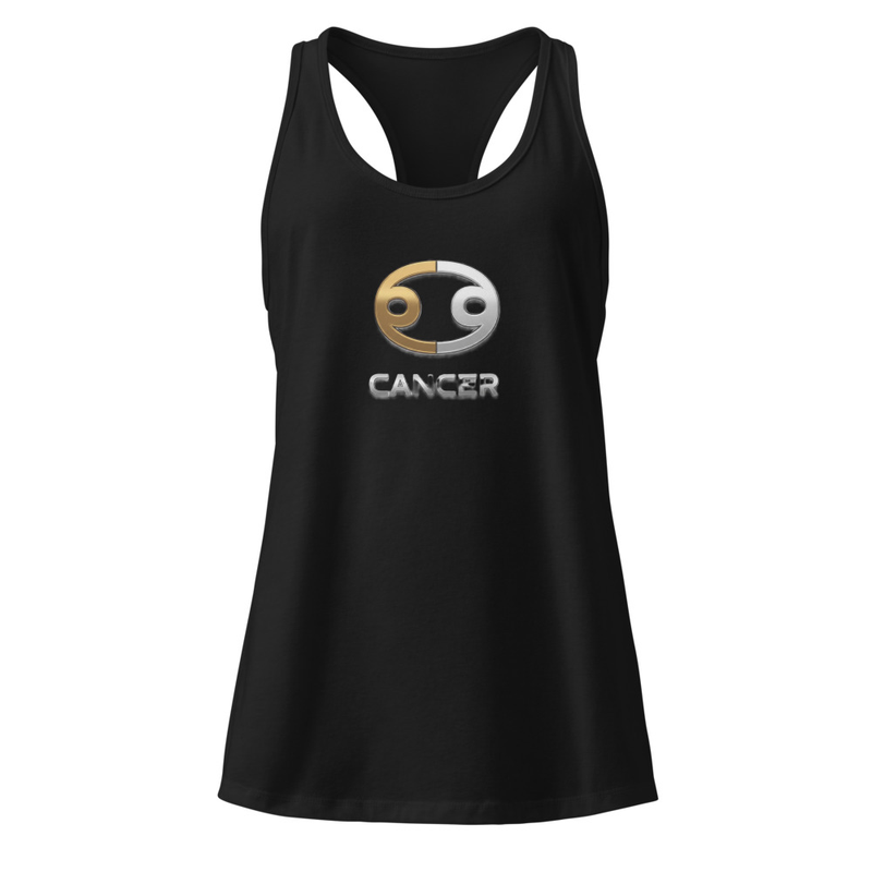Cancer Women’s fitted racerback tank top