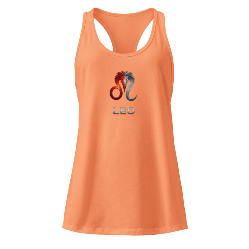 Leo Women’s fitted racerback tank top