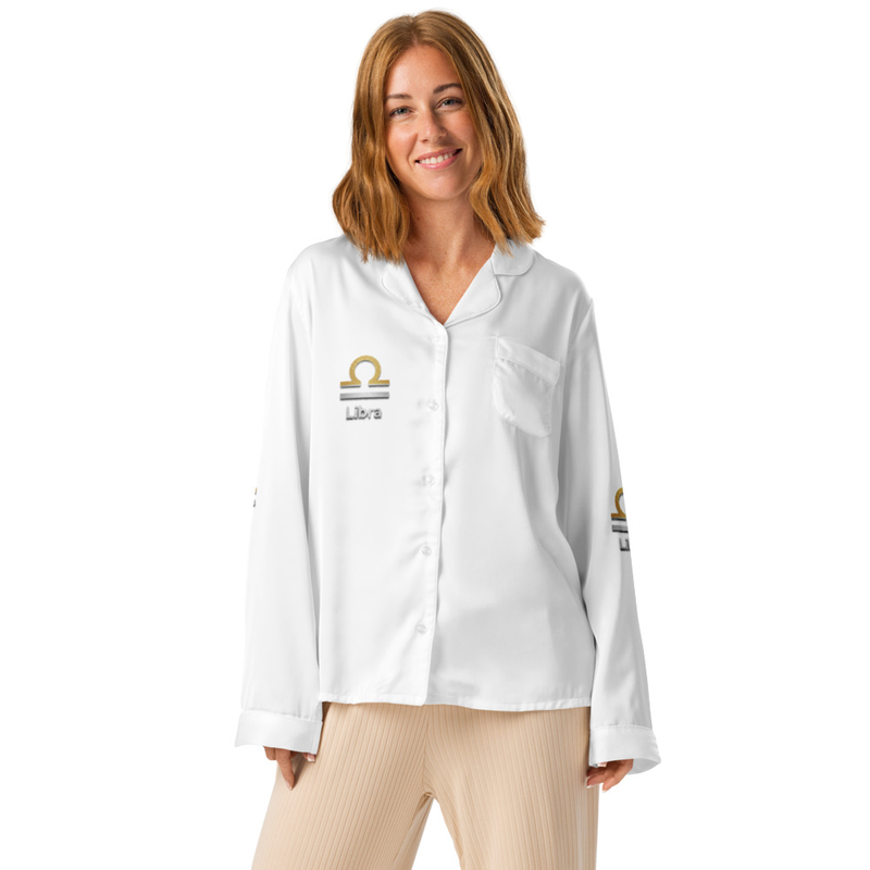 Libra Women’s long sleeve pajama top