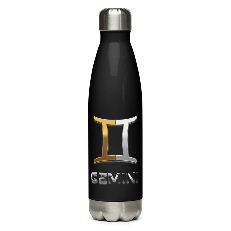 Gemini Stainless steel water bottle