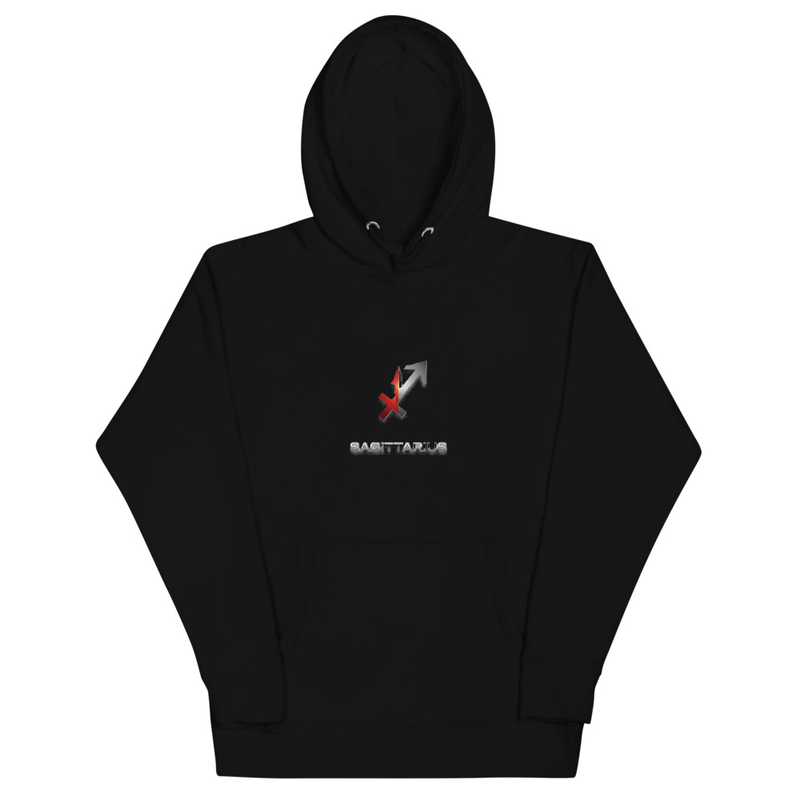 Sagittarius Black Hoodie