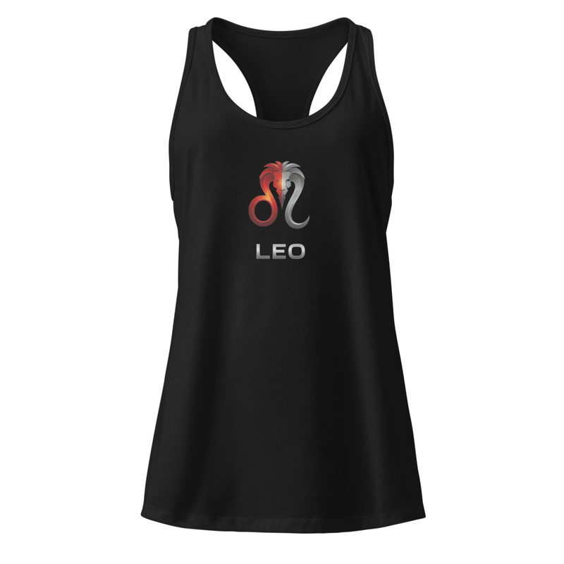 Leo Women’s fitted racerback tank top
