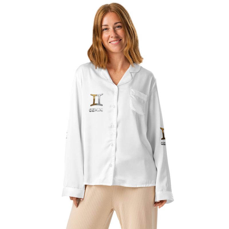 Gemini Women’s long sleeve pajama top