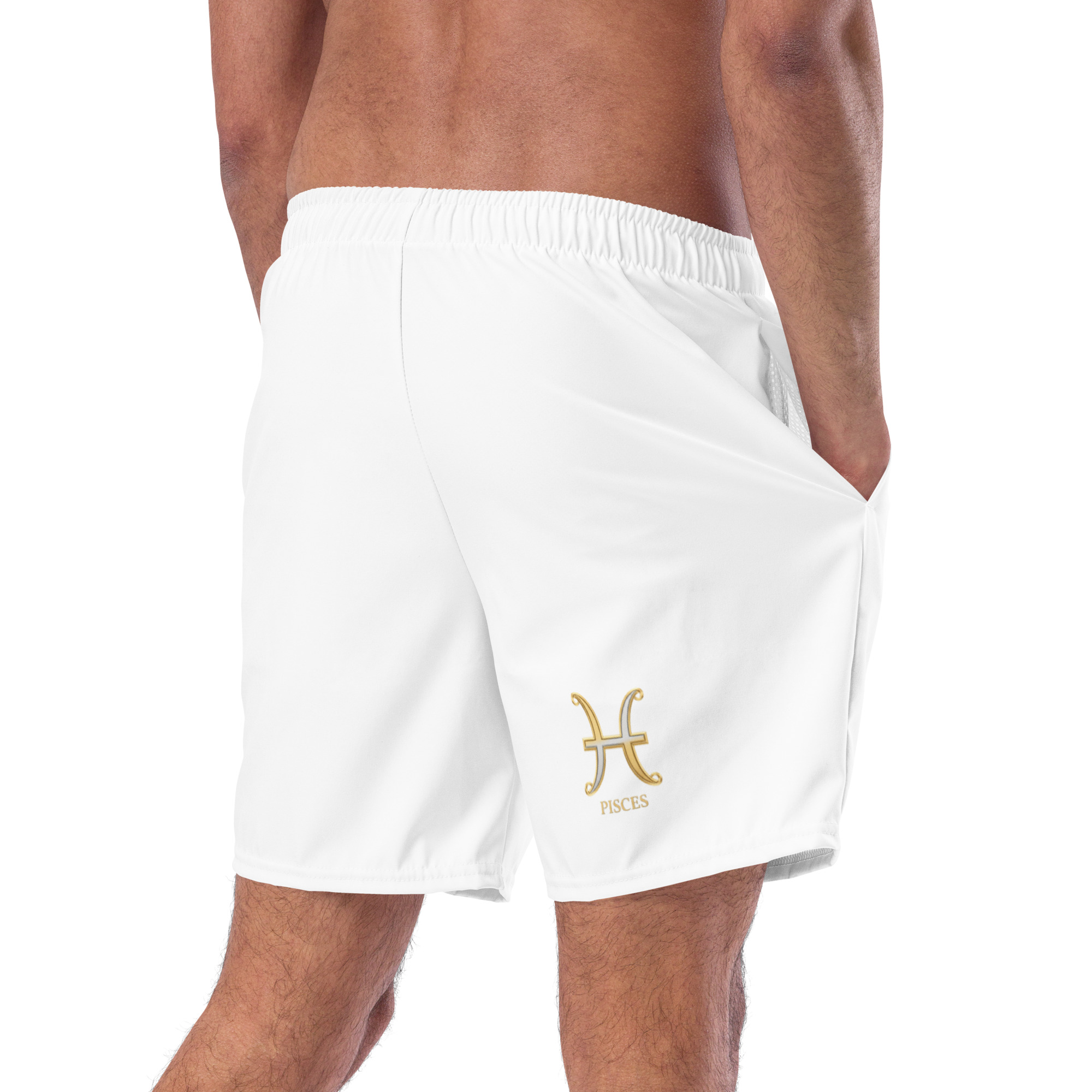 Pisces Men's Premium Swim Trunks