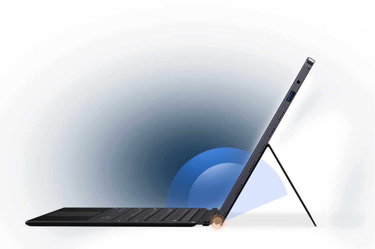 Tablet con teclado desmontable