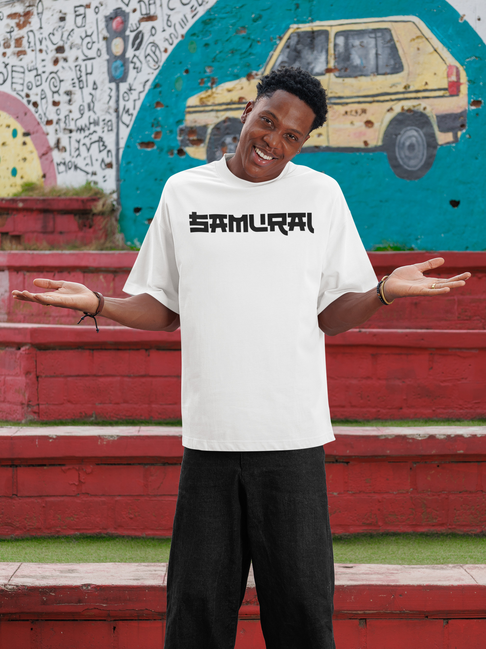 Samurai Graphic T-Shirt