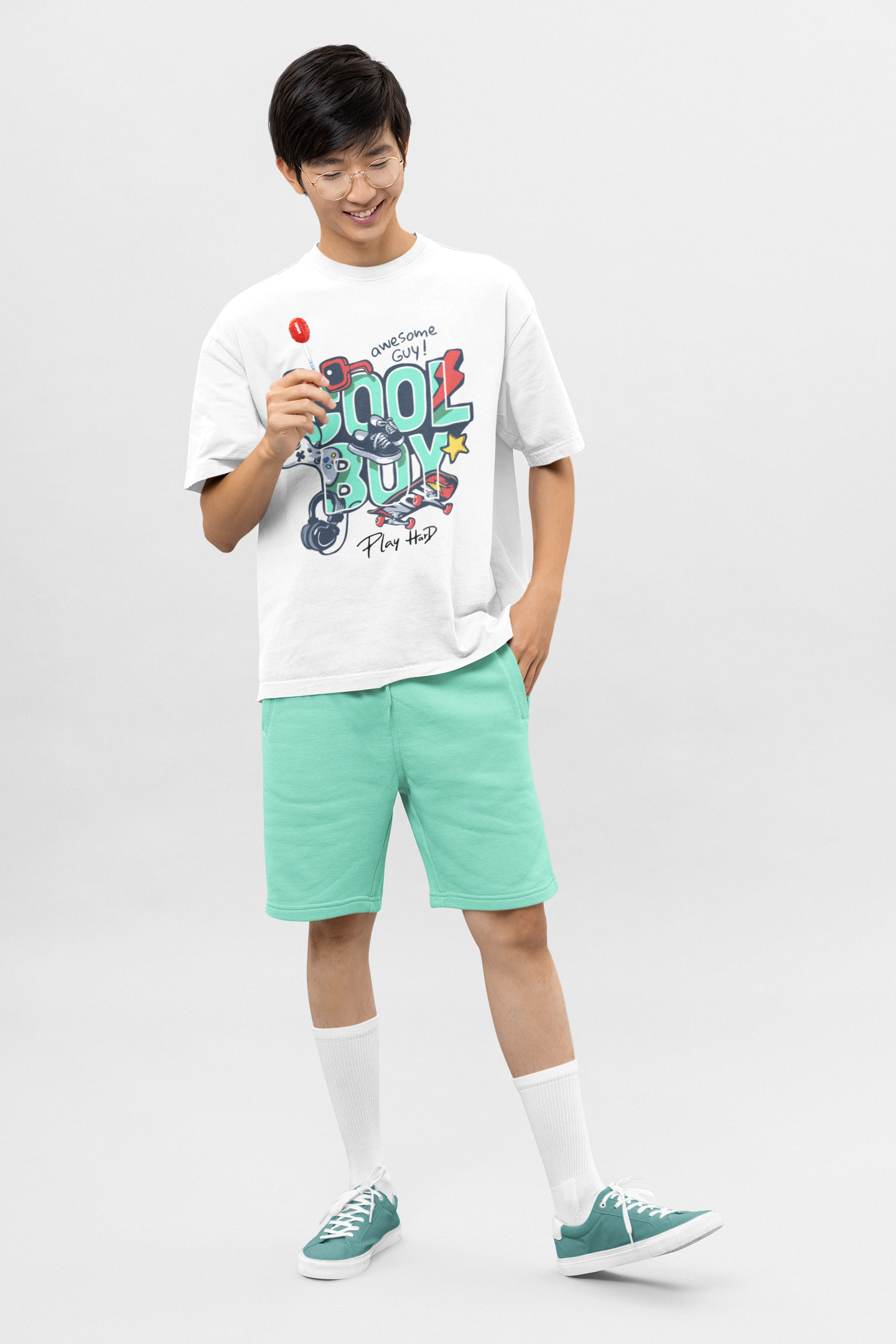 Cool Boy Graphic T-Shirt
