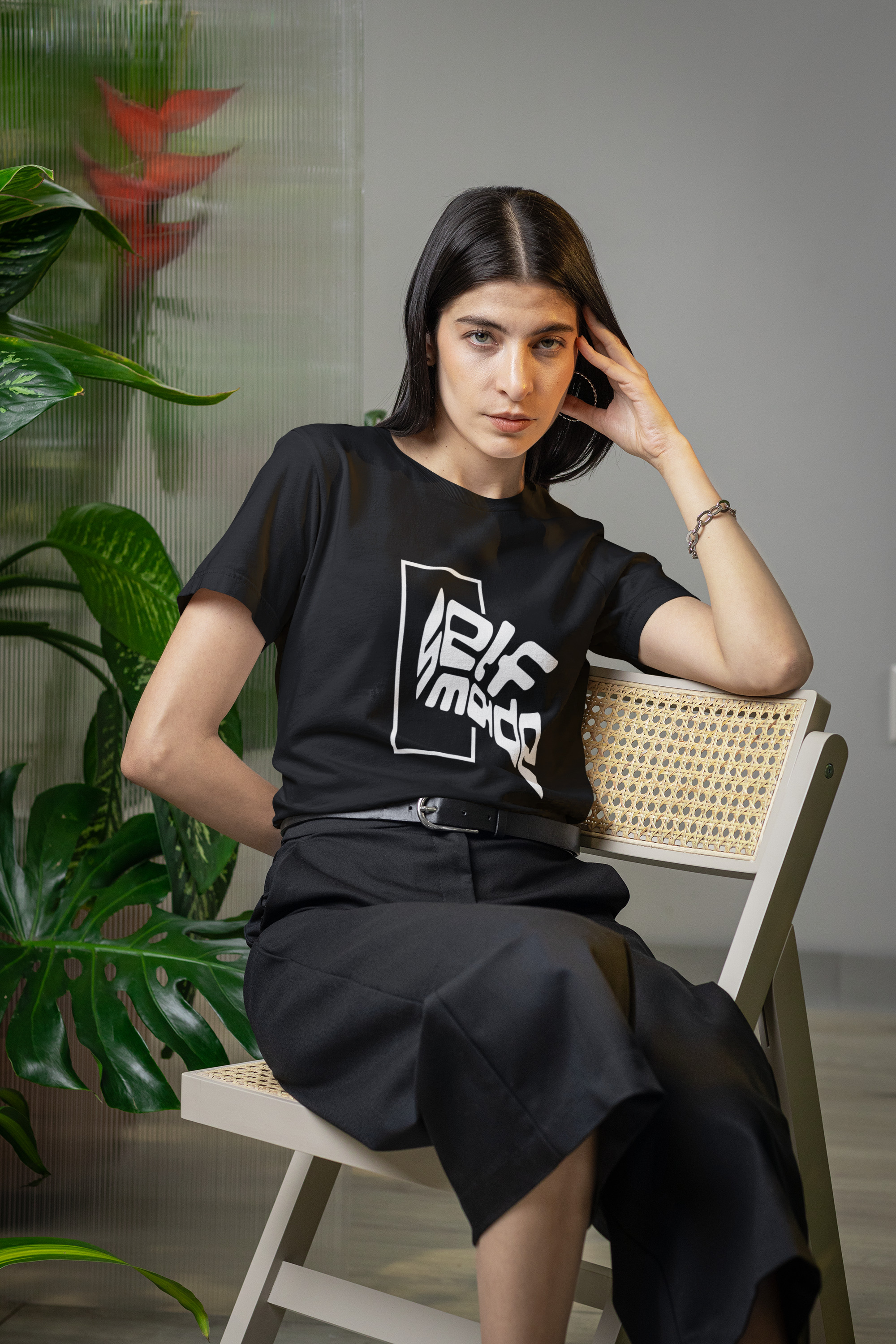 Black Graphic T-shirt